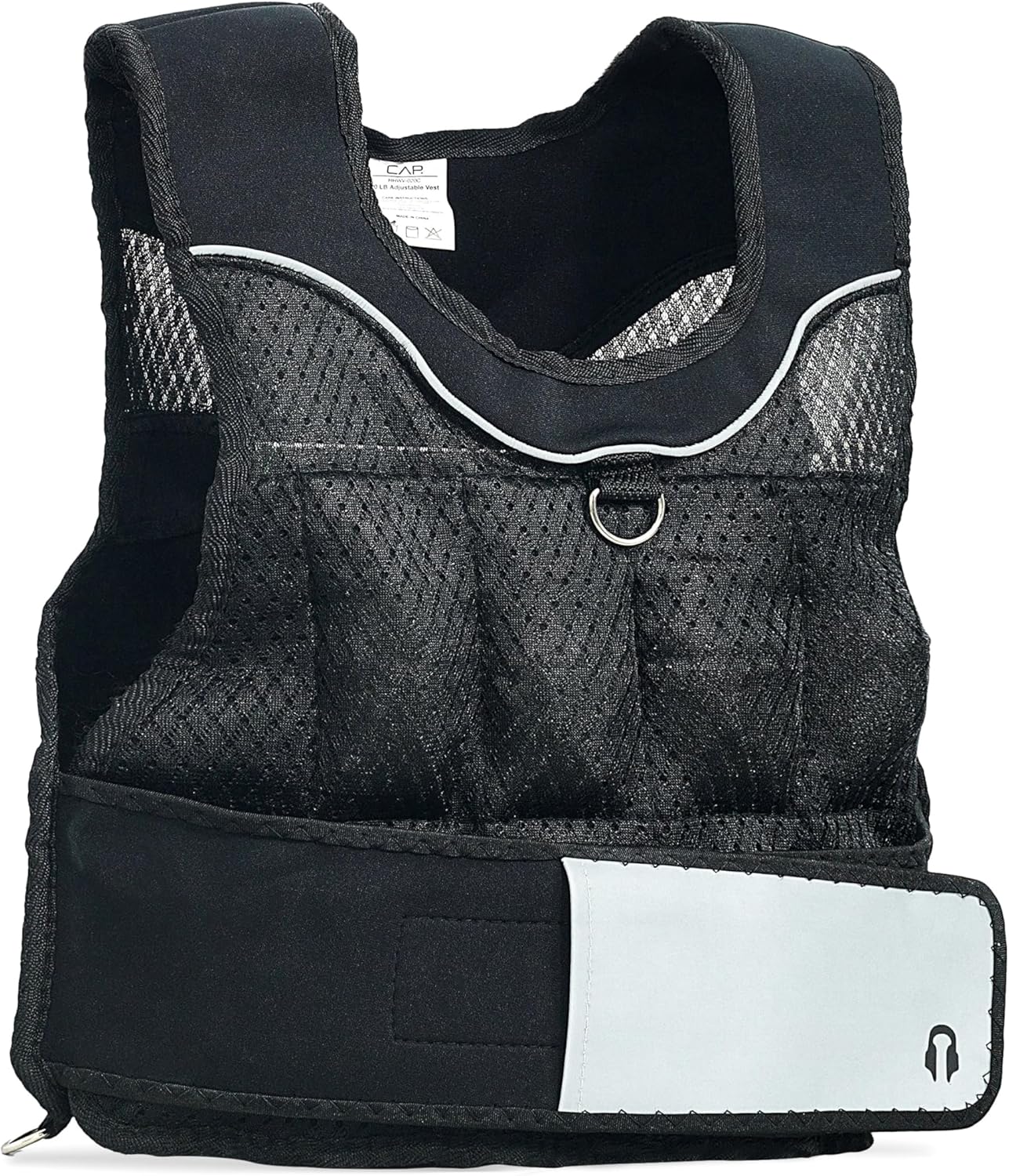 Read more about the article CAP Barbell Adjustable Weighted Vest | 20-150 lbs | Heavy-Duty Workout Vest with Removable Iron Weights for Strength Training, Cardio, Running, and Calisthenics