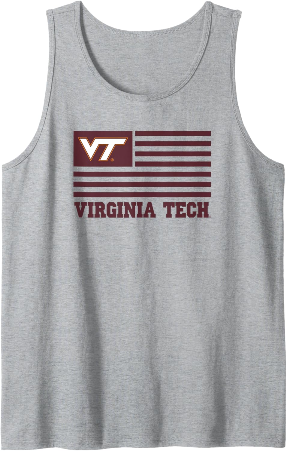 Read more about the article Virginia Tech Hokies Patriotic American Flag Tank Top