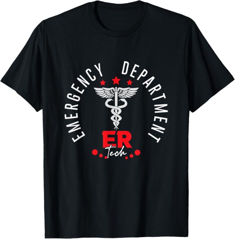 Read more about the article Emergency Department Tech Emergency Room Tech ER Tech Work T-Shirt