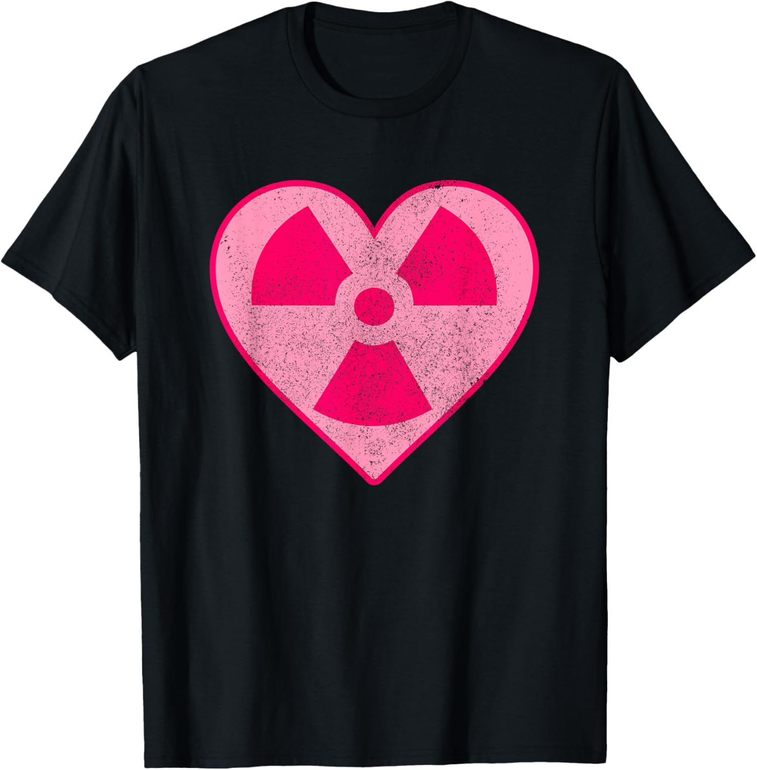 Read more about the article Radiology Valentine’s Day Radioactive Symbol Heart CT Tech T-Shirt