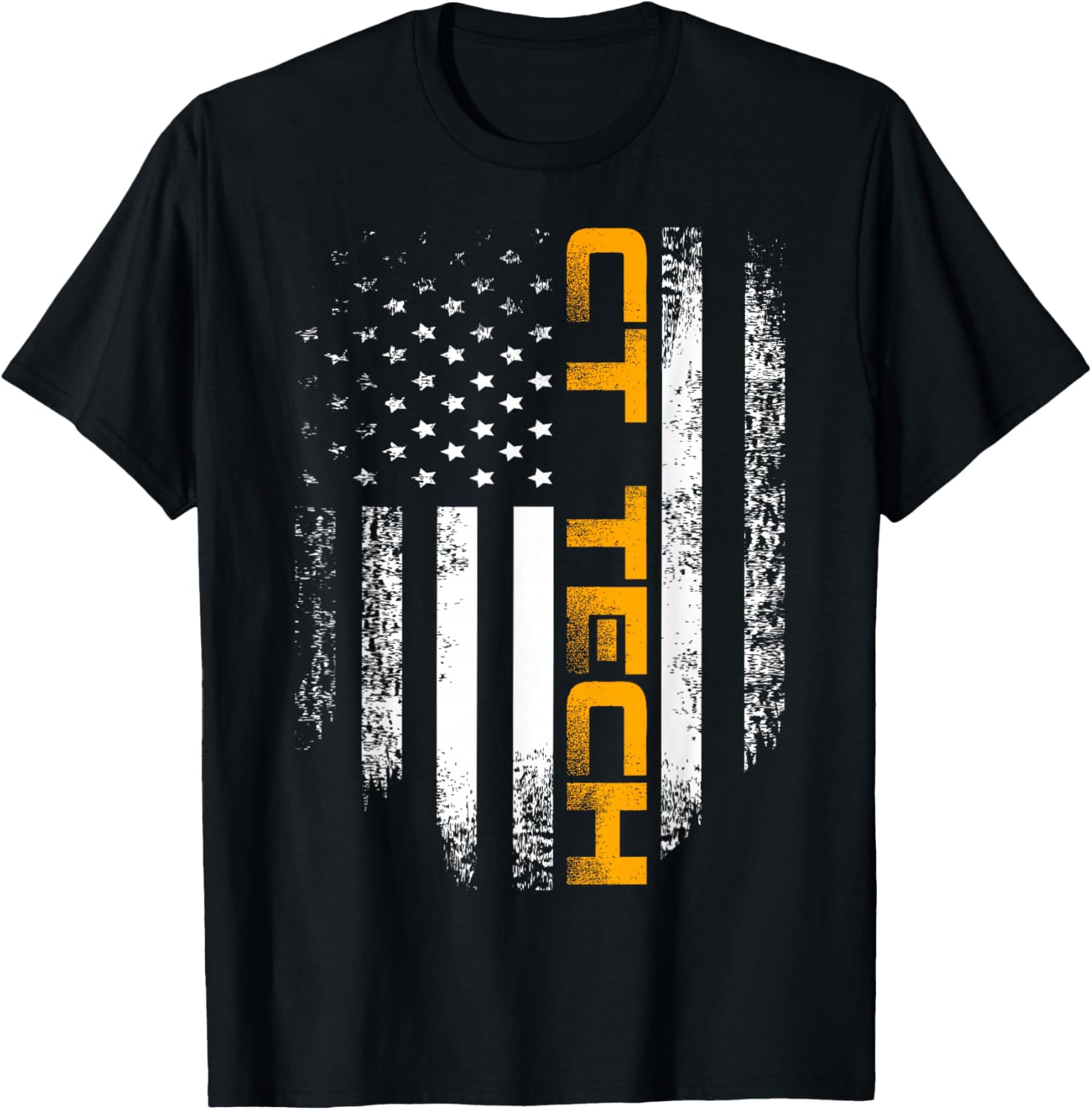 Read more about the article Vintage CT Tech With American Flag For Doctor Gift T-Shirt