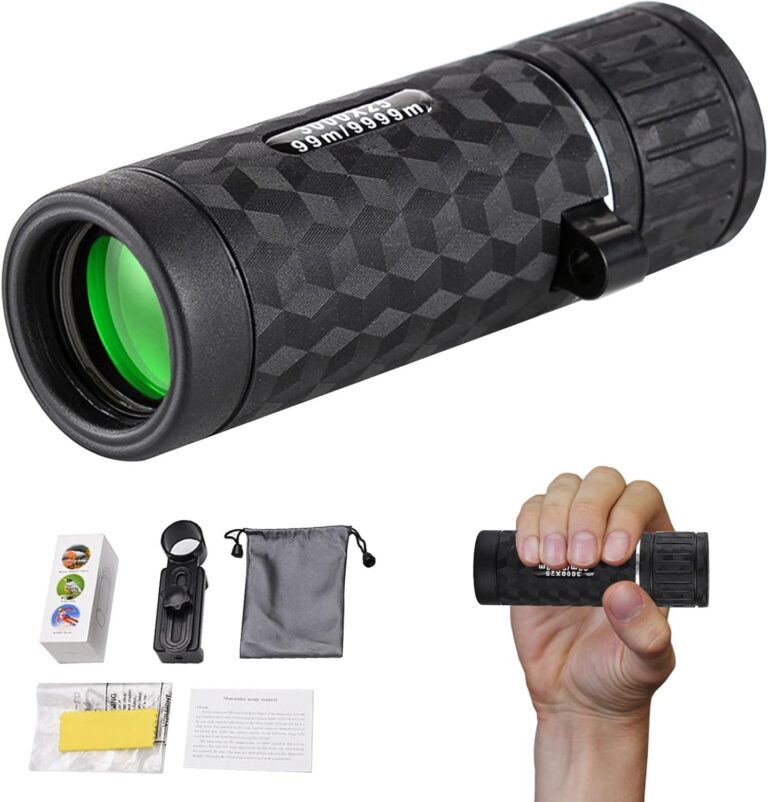 Read more about the article Night Vision Monocular, 30×50 Telescope for Adults High Powered with Smartphone Adapter Tripod, High-Definition Low Light Night Vision Monocular for Bird Watching Travel Electronics