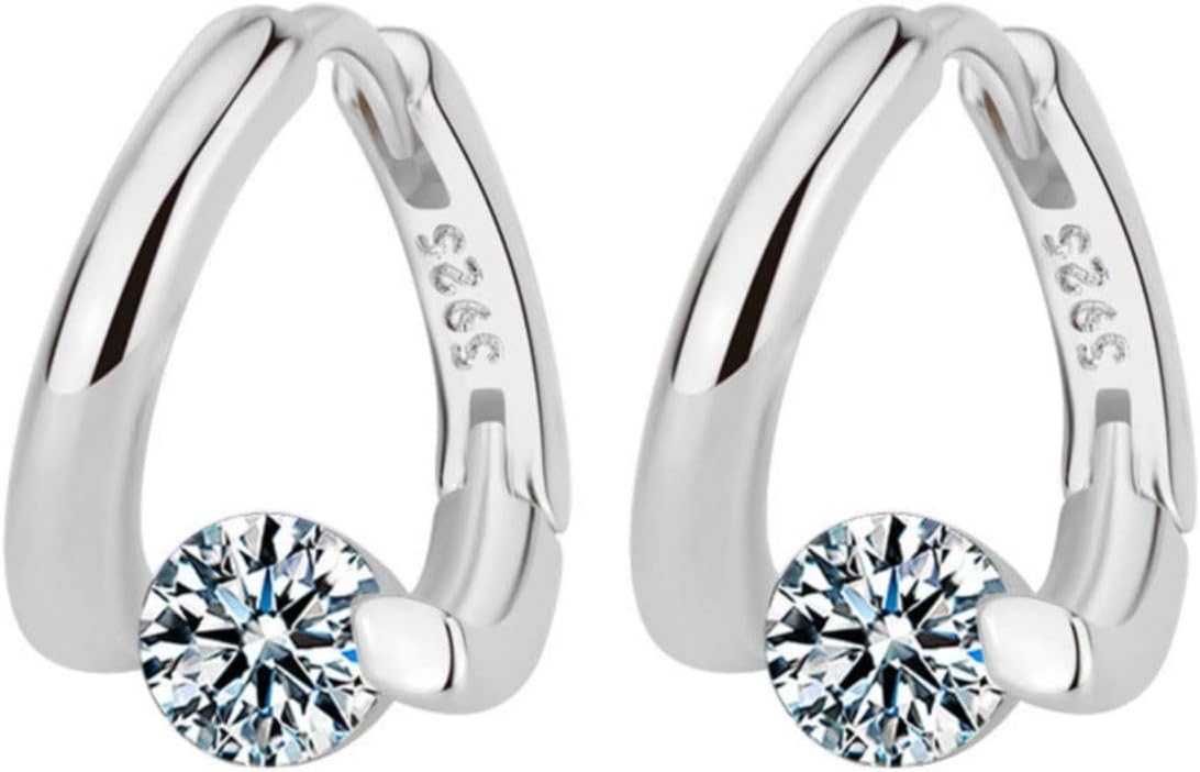 You are currently viewing Generic Hoop Ear Pendant Earrings Charms for Women, Hypoallergenic Cubic Zircon Cute Flower Earring Jewelry Gifts