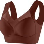 Nantdog Zenchic Bra – Seamless Sexy Push Up Wireless Bra Posture Correcting Bra for Seniors Plus Size Ice Silk Sport Bras