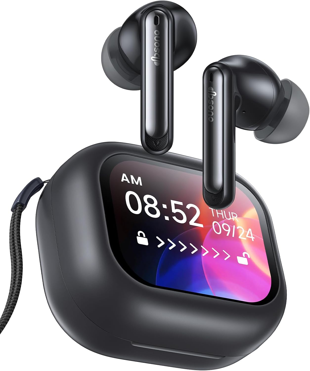Read more about the article dbsono Wireless Bluetooth Earbuds: 13mm Drivers Hi-Fi Deep Bass, 30H Playtime, Touchscreen Control, Mic for Calls, IPX5 Water-Resistant, Comfortable Fit, Birthday Gifts for Adults/Teens/Men, Black