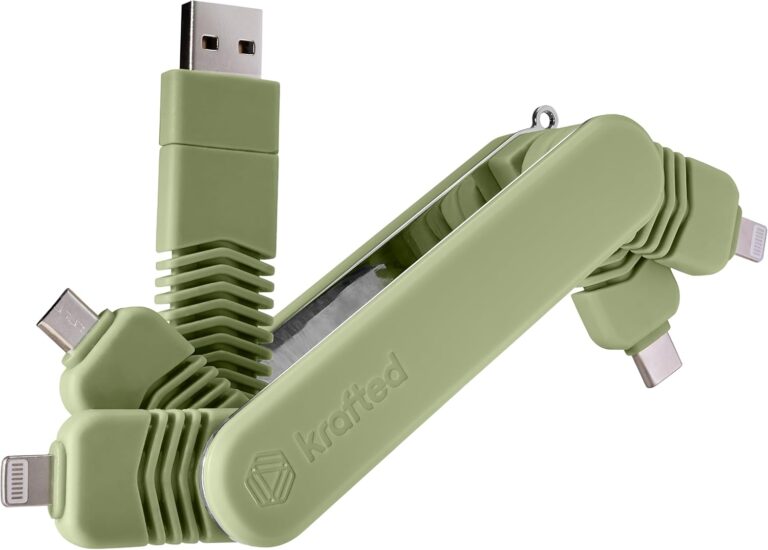 Read more about the article Connex Multi-Connector Charging & Data Hub – Compact All-in-One Adapter with PD Fast Charging – Jade
