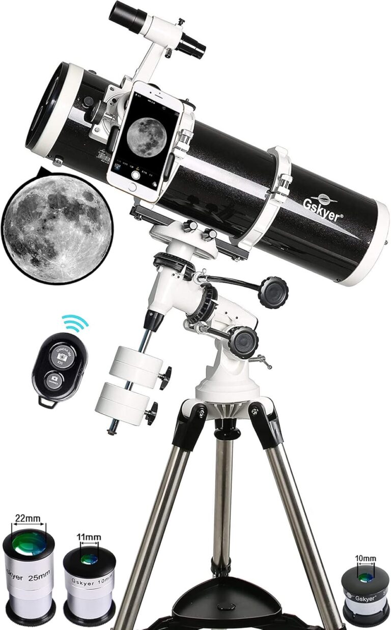Read more about the article Telescope, Gskyer 130EQ Professional Astronomical Reflector Telescope, German Technology Scope, EQ-130 (EQ-130)