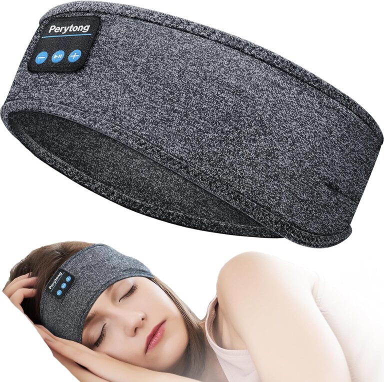 Read more about the article Perytong Sleep Headphones Wireless, Bluetooth Sports Headband Headphones with Ultra-Thin HD Stereo Speakers Perfect for Sleeping,Workout,Jogging,Yoga,Insomnia, Air Travel, Meditation (Charcoal Grey)
