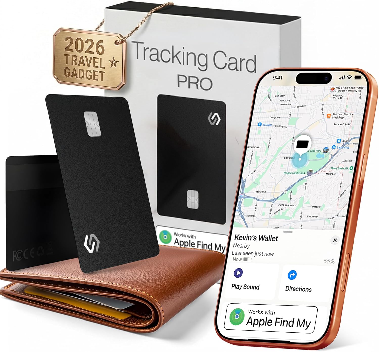 You are currently viewing SPOTMINDERS Apple MFi Certified Wallet Tracker PRO for Travel Credit Card Design Works with Apple Find My IP68 Waterproof Rechargeable Tracking Card for Wallet Luggage Passport 0.07in Slim Item Finder